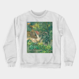 The House of Father Lacroix, Auvers-sur-Oise by Paul Cezanne Crewneck Sweatshirt